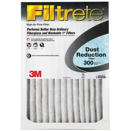 3M 3m 301DC-6 16.x25.x1. Filtrete Dust Reduction Filter - Pack of 6 301DC-6